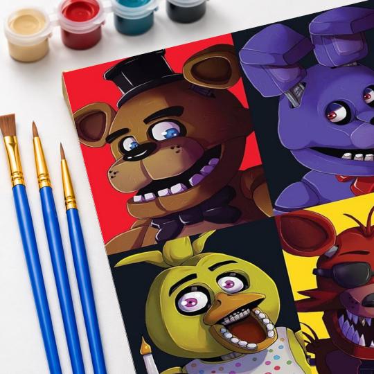 PAINT BY NUMBERS Paintings to Paint - Five Nights at Freddy's 40x50 cm, photo 5