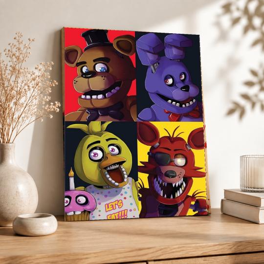PAINT BY NUMBERS Paintings to Paint - Five Nights at Freddy's 40x50 cm, photo 8