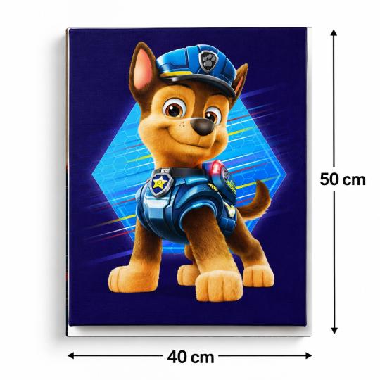 MALOWANIE PO NUMERACH Z RAMĄ Obrazy do malowania - Chase Psi Patrol 40x50 cm, zdjęcie 3