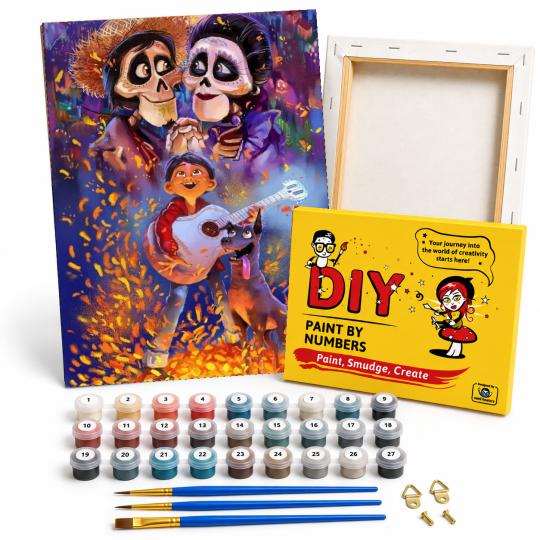 Paintings to Paint - Disney Coco 40x50 cm