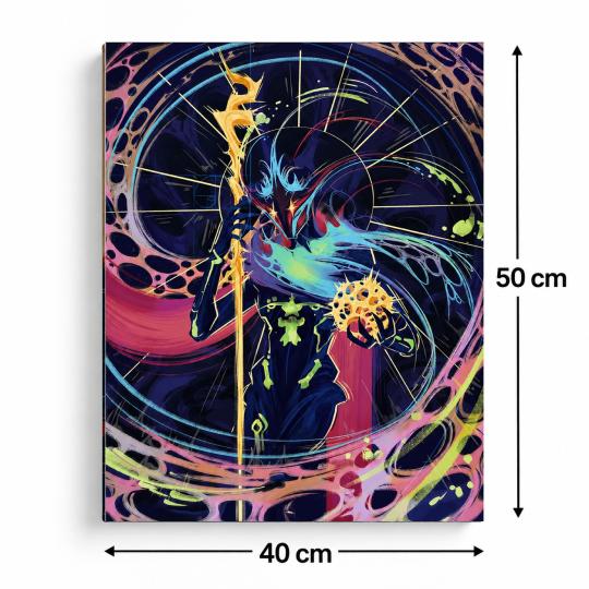 PAINT BY NUMBERS WITH FRAME Paintings to Paint - Arcane Victor 40x50 cm, photo 3