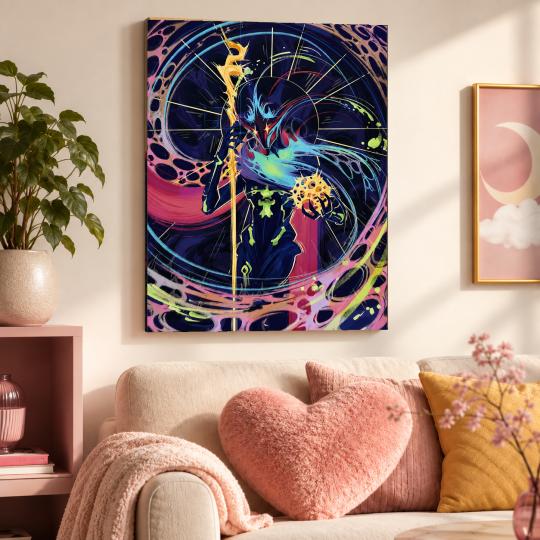 PAINT BY NUMBERS WITH FRAME Paintings to Paint - Arcane Victor 40x50 cm, photo 9