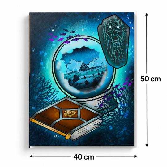 PAINT BY NUMBERS WITH FRAME Paintings to Paint - Disney Atlantis - The Lost Empire 40x50 cm, photo 3