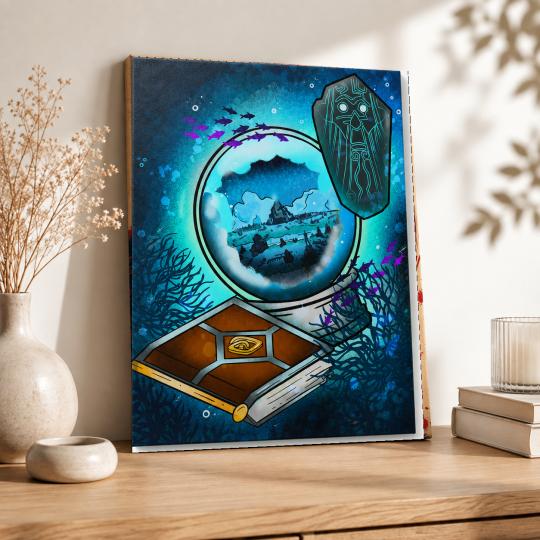 PAINT BY NUMBERS WITH FRAME Paintings to Paint - Disney Atlantis - The Lost Empire 40x50 cm, photo 8