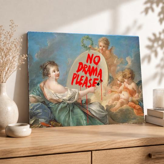 PAINT BY NUMBERS WITH FRAME Paintings to Paint - No Drama 50x40 cm, photo 8