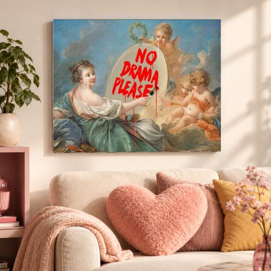 PAINT BY NUMBERS WITH FRAME Paintings to Paint - No Drama 50x40 cm, photo 9