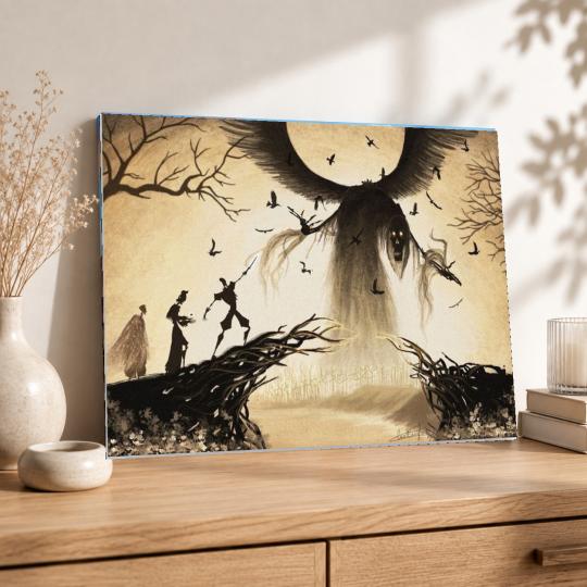 PAINT BY NUMBERS WITH FRAME Paintings to Paint - Harry Potter - The Deathly Hallows 50x40 cm, photo 8