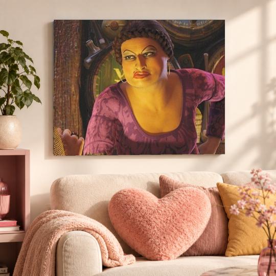 MALOWANIE PO NUMERACH Z RAMĄ Obrazy do malowania Shrek Doris 50x40 cm, zdjęcie 9