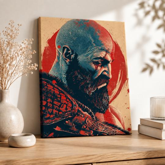 Paint by Numbers God of War Kratos 40x50 cm, photo 8