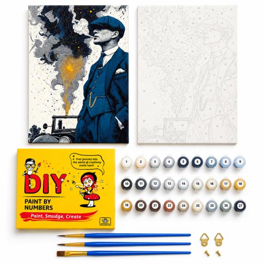 Paint by Numbers Peaky Blinders Thomas Shelby 40x50 cm, photo 2