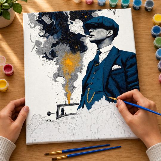 Paint by Numbers Peaky Blinders Thomas Shelby 40x50 cm, photo 6