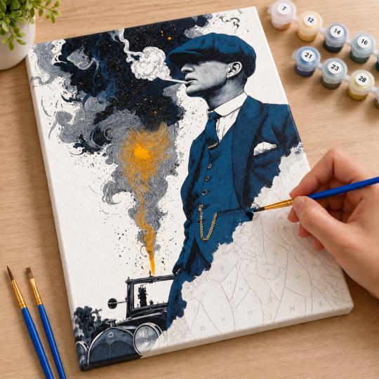 Paint by Numbers Peaky Blinders Thomas Shelby 40x50 cm, photo 7