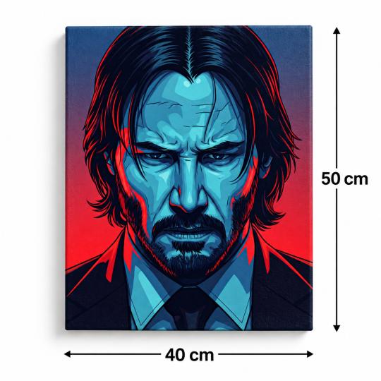 Paint by Numbers John Wick 40x50 cm, photo 3
