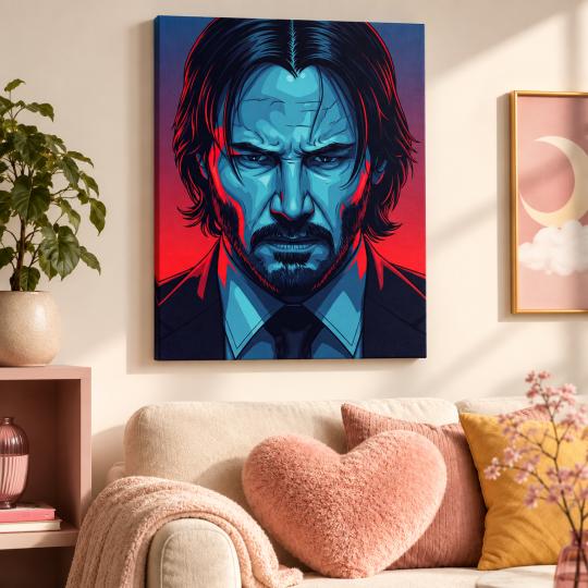 Paint by Numbers John Wick 40x50 cm, photo 9