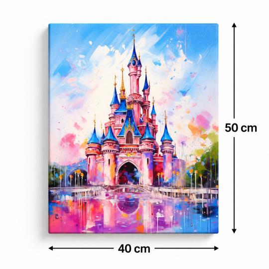 Paint by Numbers Disney Castle 40x50 cm, photo 3