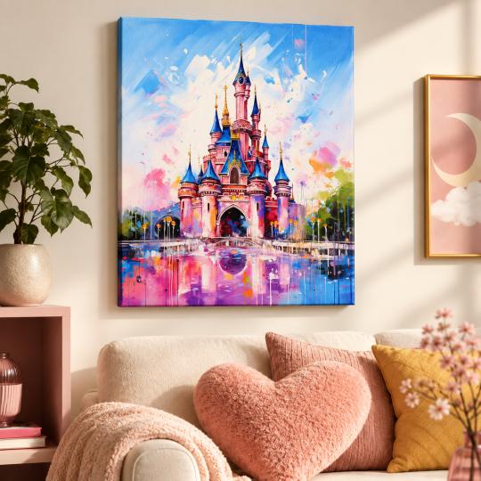 Paint by Numbers Disney Castle 40x50 cm, photo 9