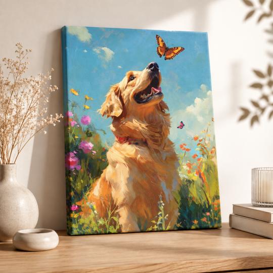 Paint by Numbers Golden Retriever 40x50 cm, photo 8