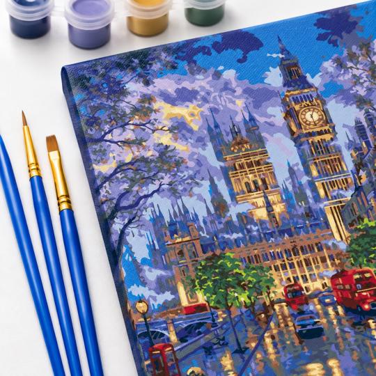 Paint by Numbers London at Night 40x50 cm, photo 5