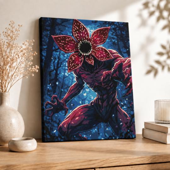 Paint by Numbers – Stranger Things Demogorgon 40x50 cm, photo 8