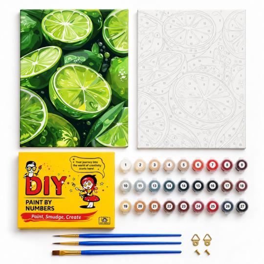 Paint by Numbers – Limes 40x50 cm, photo 2