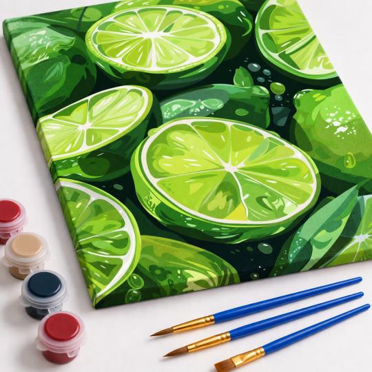 Paint by Numbers – Limes 40x50 cm, photo 4