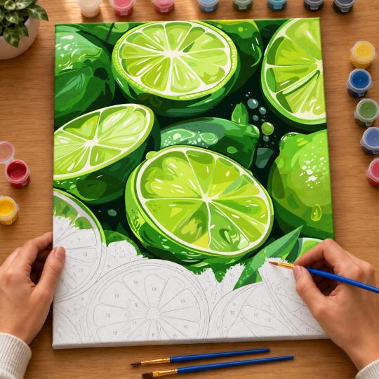 Paint by Numbers – Limes 40x50 cm, photo 6