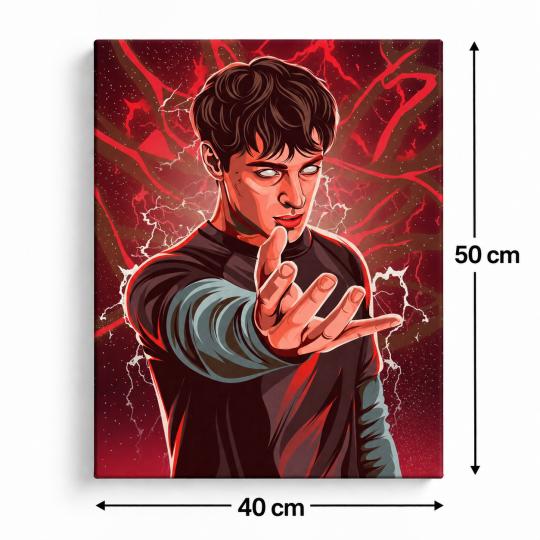 Paint by Numbers – Stranger Things Will 40x50 cm, photo 3