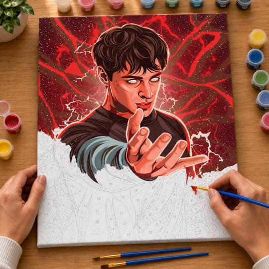 Paint by Numbers – Stranger Things Will 40x50 cm, photo 6