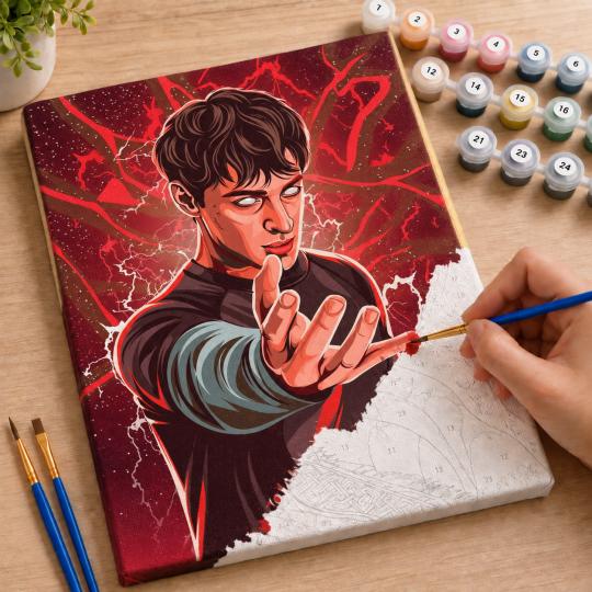 Paint by Numbers – Stranger Things Will 40x50 cm, photo 7