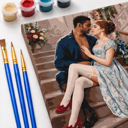 Paint by Numbers – Bridgerton Daphne and Simon 40x50 cm, photo 5
