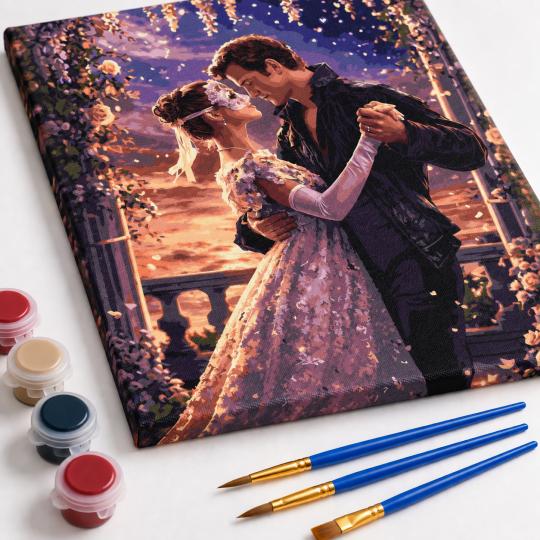Paint by Numbers – Bridgerton Sophie and Benedict 40x50 cm, photo 4