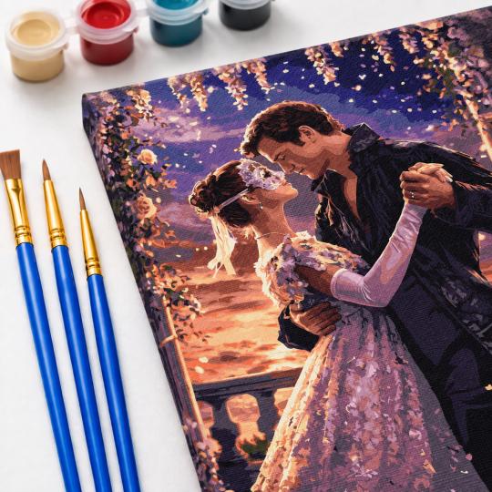 Paint by Numbers – Bridgerton Sophie and Benedict 40x50 cm, photo 5