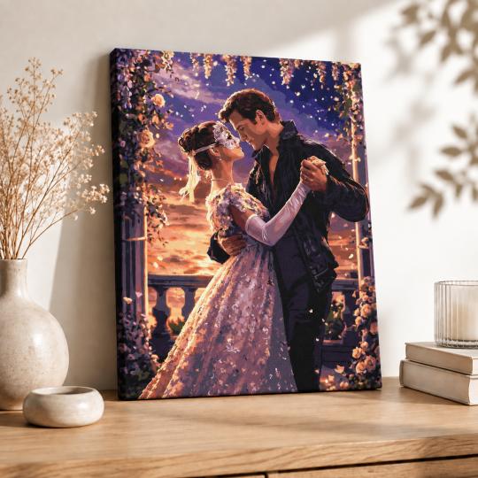 Paint by Numbers – Bridgerton Sophie and Benedict 40x50 cm, photo 8