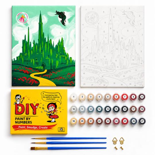Paint by Numbers – Wicked Emerald City 40x50 cm, photo 2