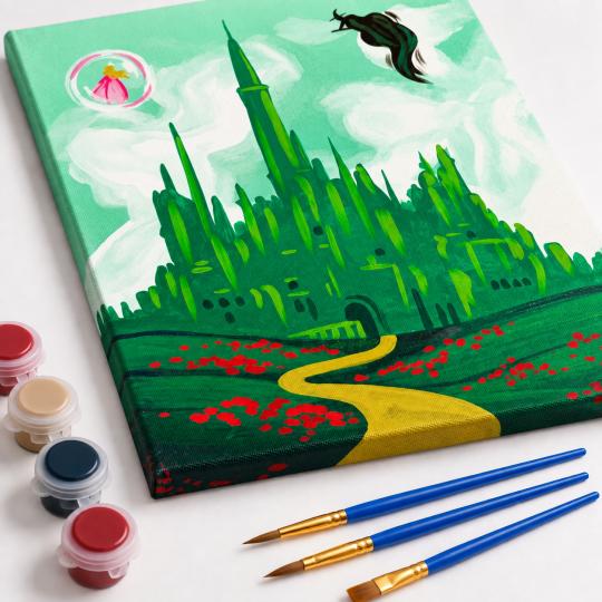 Paint by Numbers – Wicked Emerald City 40x50 cm, photo 4