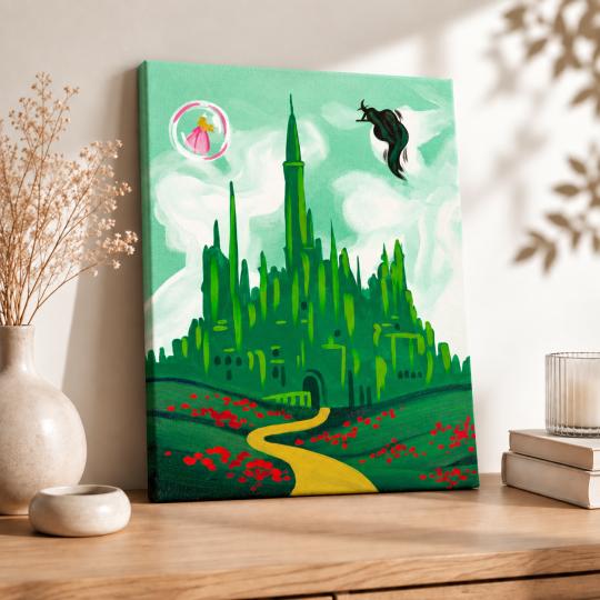 Paint by Numbers – Wicked Emerald City 40x50 cm, photo 8