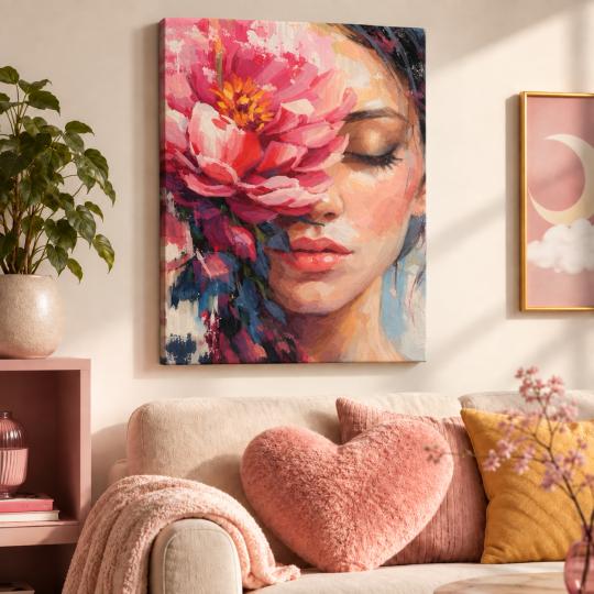 Paint by Numbers – Touch of a Flower 40x50 cm, photo 9