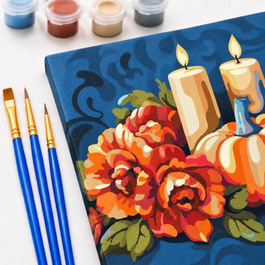 Paint by Numbers – Pumpkins 50x40 cm, photo 5