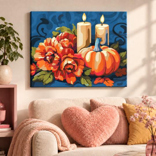 Paint by Numbers – Pumpkins 50x40 cm, photo 9