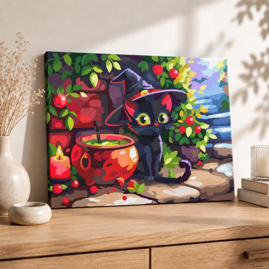 Paint by Numbers – Magical Kitten 50x40 cm, photo 8
