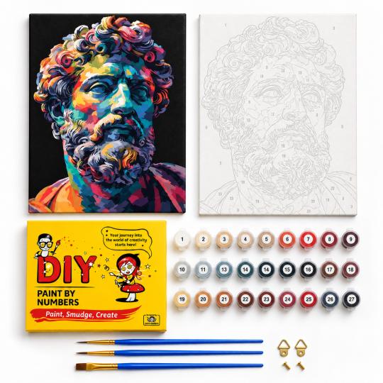 Paint by Numbers – The Philosopher's Colours 40x50 cm, photo 2
