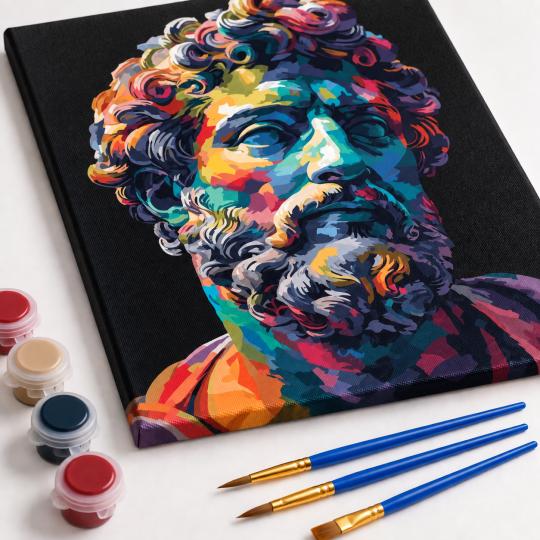 Paint by Numbers – The Philosopher's Colours 40x50 cm, photo 4
