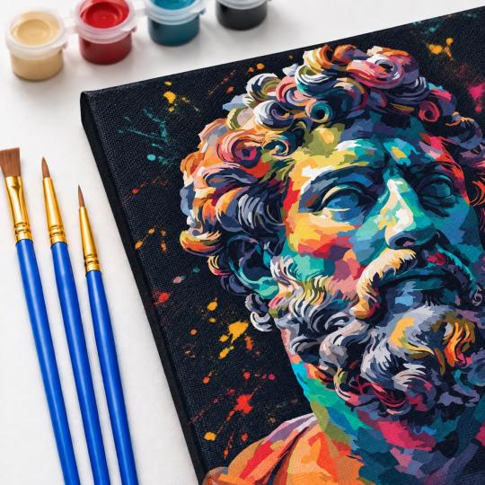 Paint by Numbers – The Philosopher's Colours 40x50 cm, photo 5