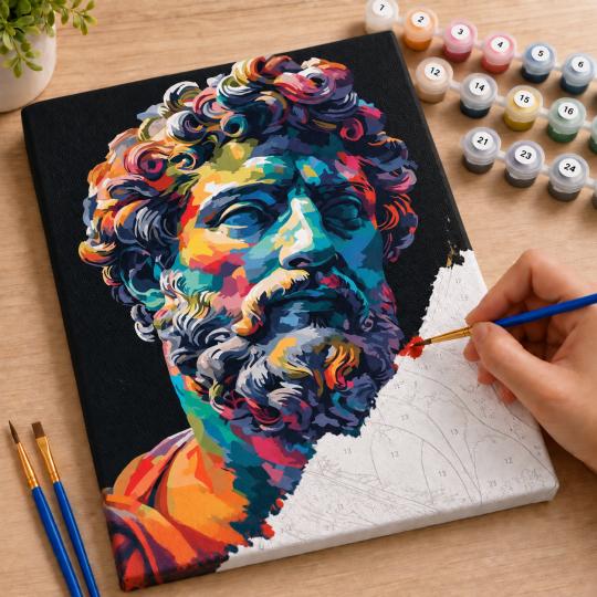 Paint by Numbers – The Philosopher's Colours 40x50 cm, photo 7