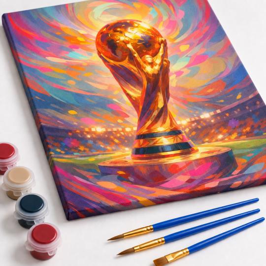 Paint by Numbers – Masterly Radiance 40x50 cm, photo 4