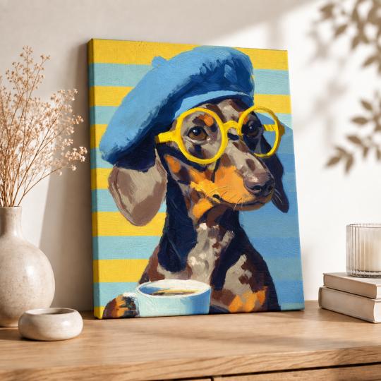 Paint by Numbers – French Dachshund 40x50 cm, photo 8