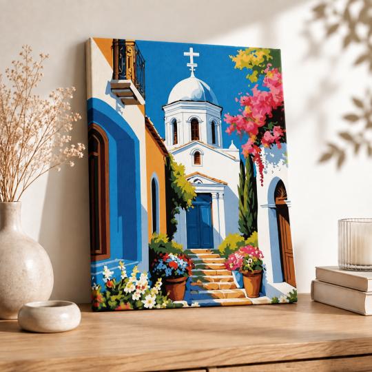 Paint by Numbers – Mediterranean Morning 40x50 cm, photo 8