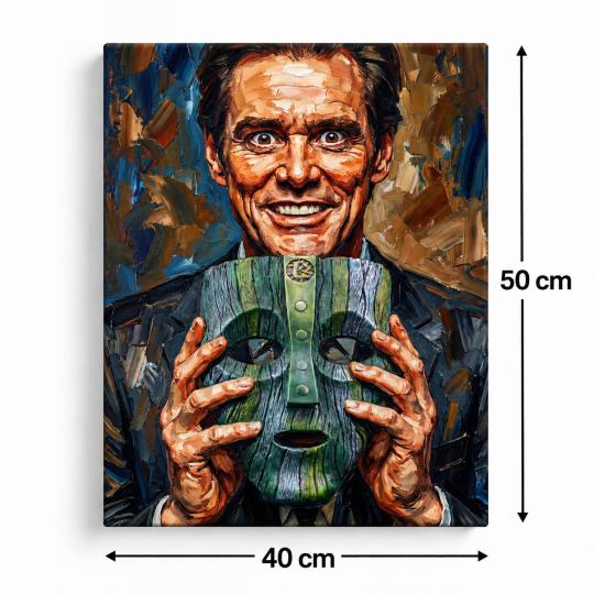 Paint by Numbers – Jim Carrey – The Mask 40x50 cm, photo 3