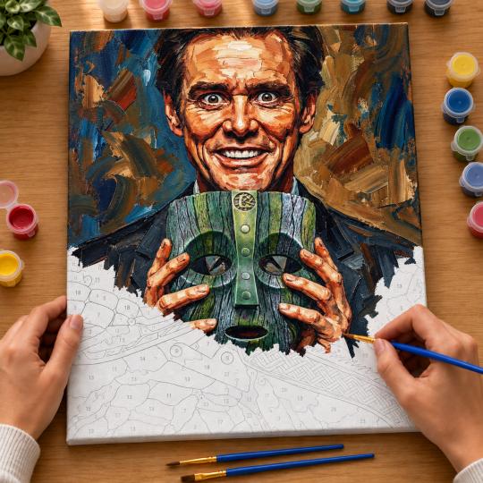 Paint by Numbers – Jim Carrey – The Mask 40x50 cm, photo 6