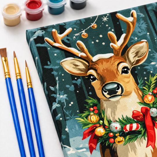 Paint by Numbers – Enchanted Fawn 40x50 cm, photo 5